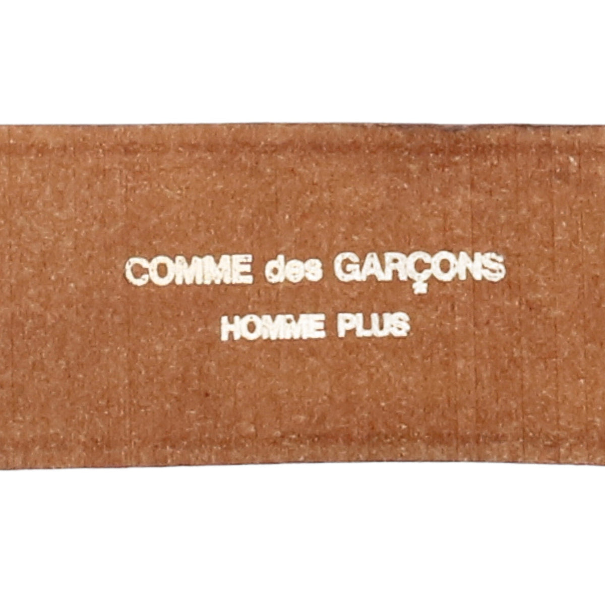 COMME des GARCONS HOMME PLUS Brown Belt