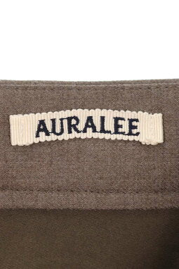 Vintage AURALEE Bottoms - AURALEE Slacks Wool Gray Size 3 - Authentic Archive