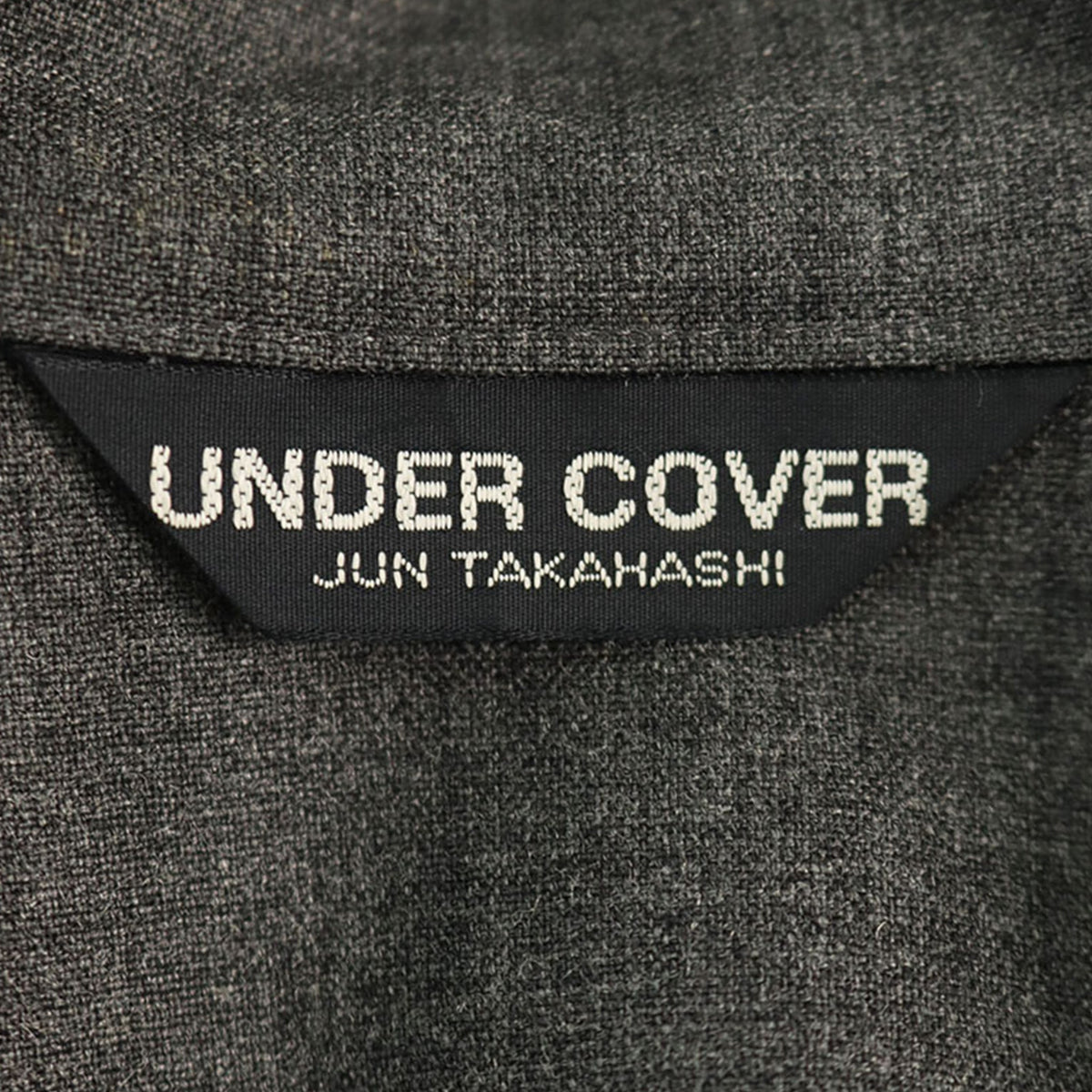 UNDERCOVER 1996 S/S Wool Cotton Long Shirt Gray