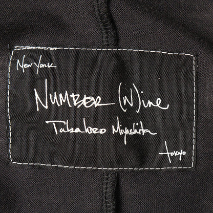 NUMBER (N)INE 2008 S/S Cotton Cashmere Coat Size 2