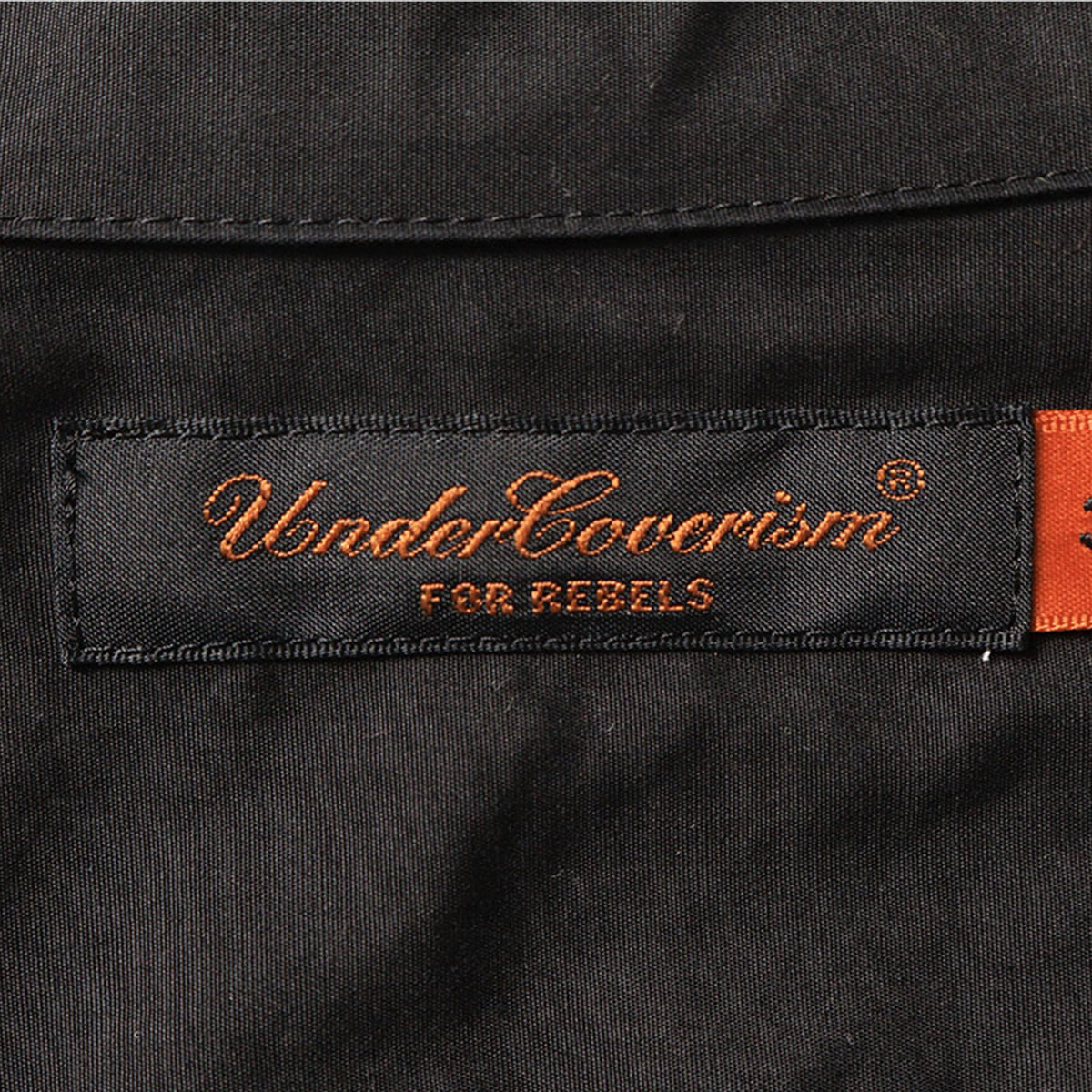 UNDERCOVER 2007 S/S Cotton Long Sleeve Shirt Black Size 3