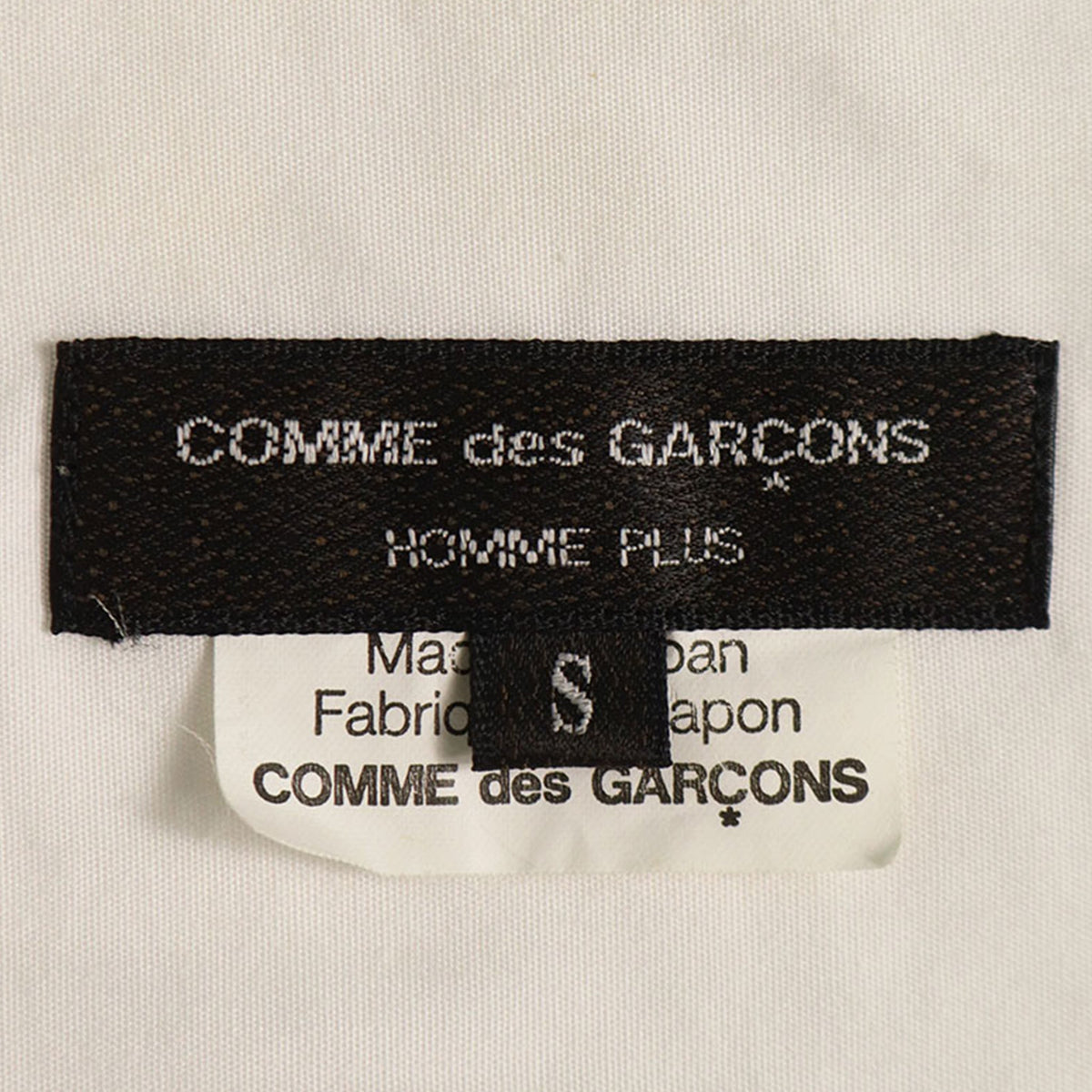 COMME des GARCONS 2006 S/S Cotton Long Sleeve Shirt Size S