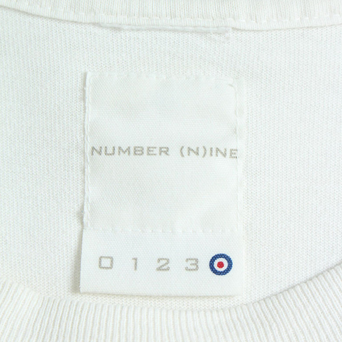 NUMBER (N)INE 2000SS Cotton T-Shirt Multi Size 4