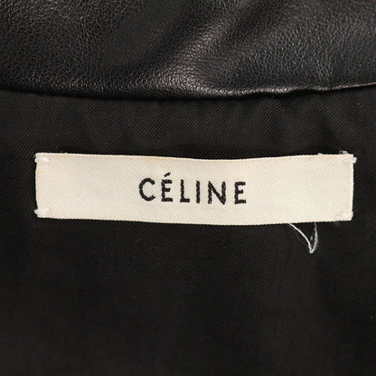 Celine LINE by Phoebe Philo Black Cotton Coat Size 34