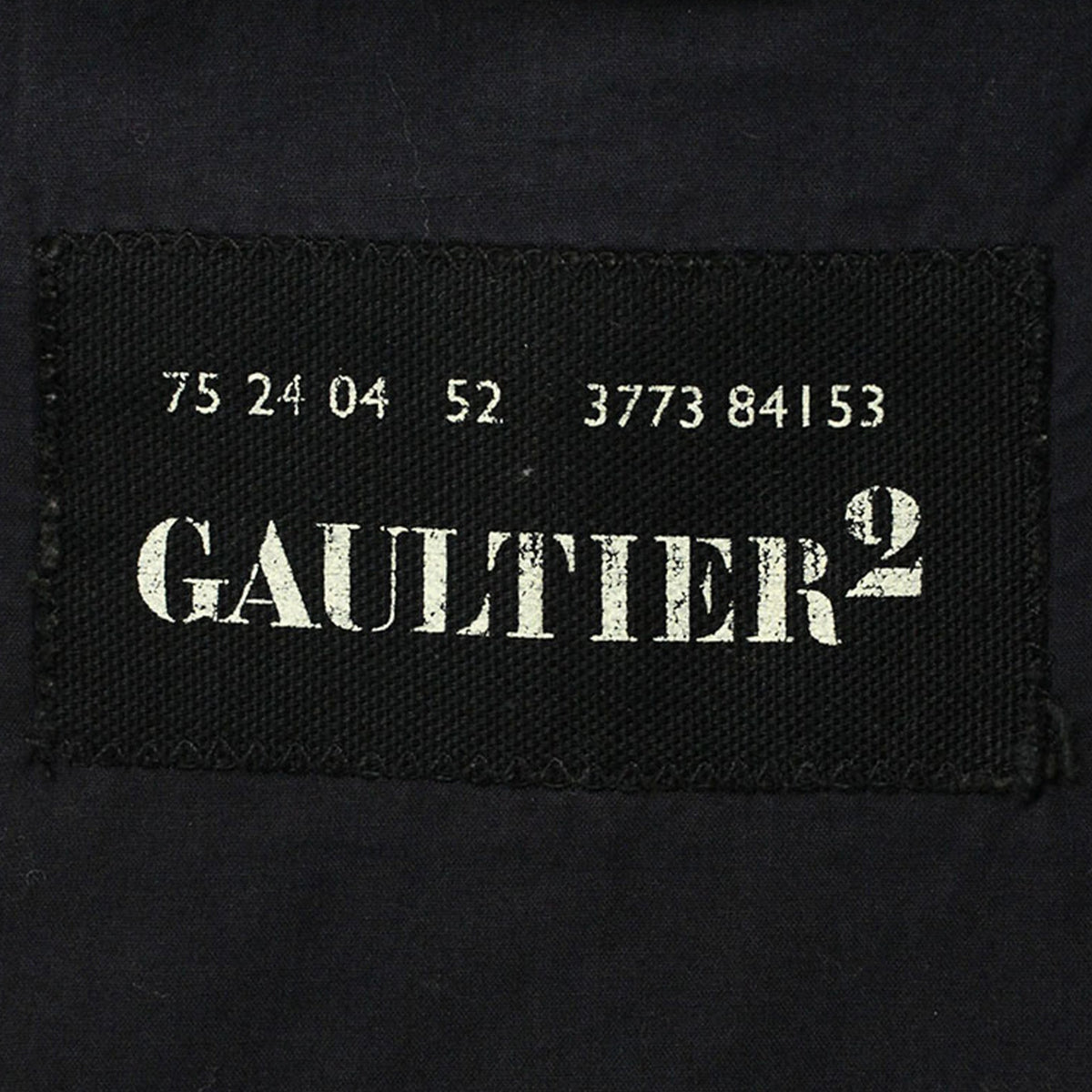 JeanPaulGAULTIER Black Leather Jacket Size 48