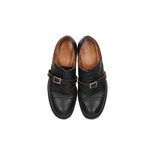 Maison Martin Margiela Black Leather Shoes Size 36