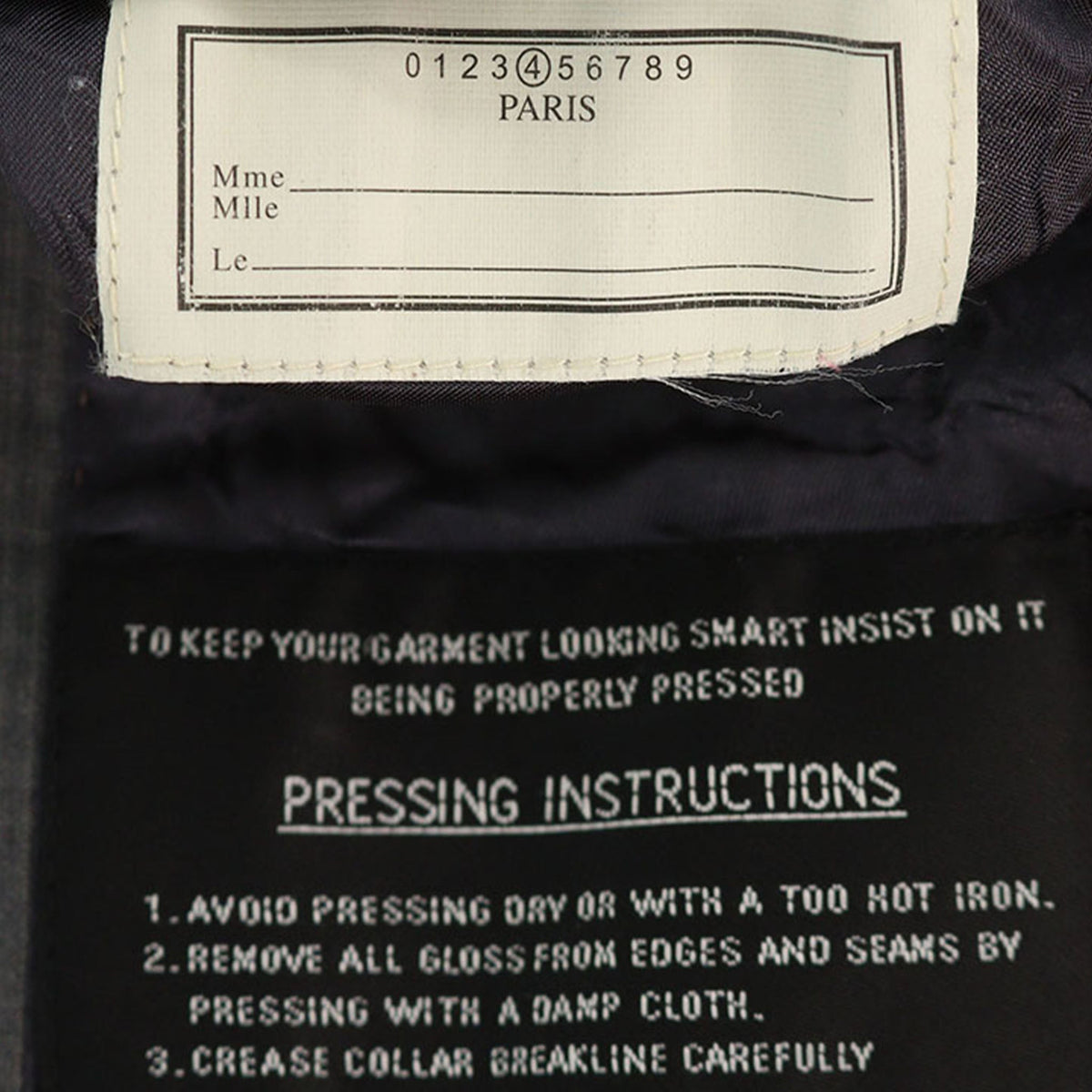 Maison Martin Margiela 2005 S/S Wool Jacket Gray Size 36