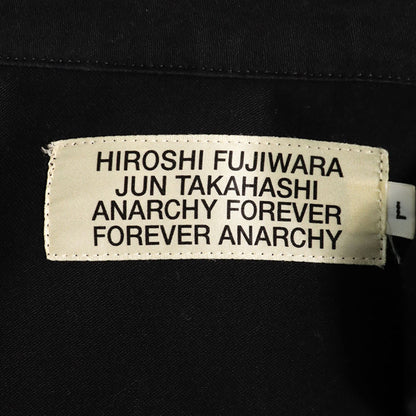 AFFA Black Cotton Nylon Jacket Size L