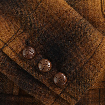 NUMBER (N)INE 2008 A/W Jacket Brown Wool Silk Size 3