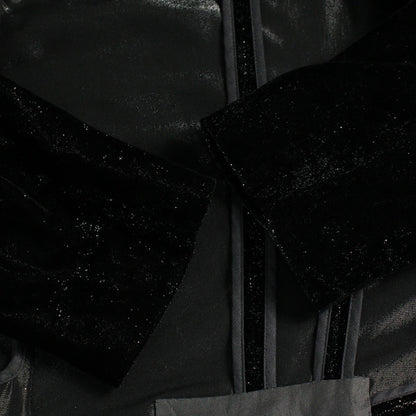 COMME des GARCONS Sample Long Navy Coat