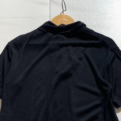 Vintage Yohji Yamamoto Tops - Y's for men Half Zip Short sleeve T-shirt Black Size S - Authentic Archive