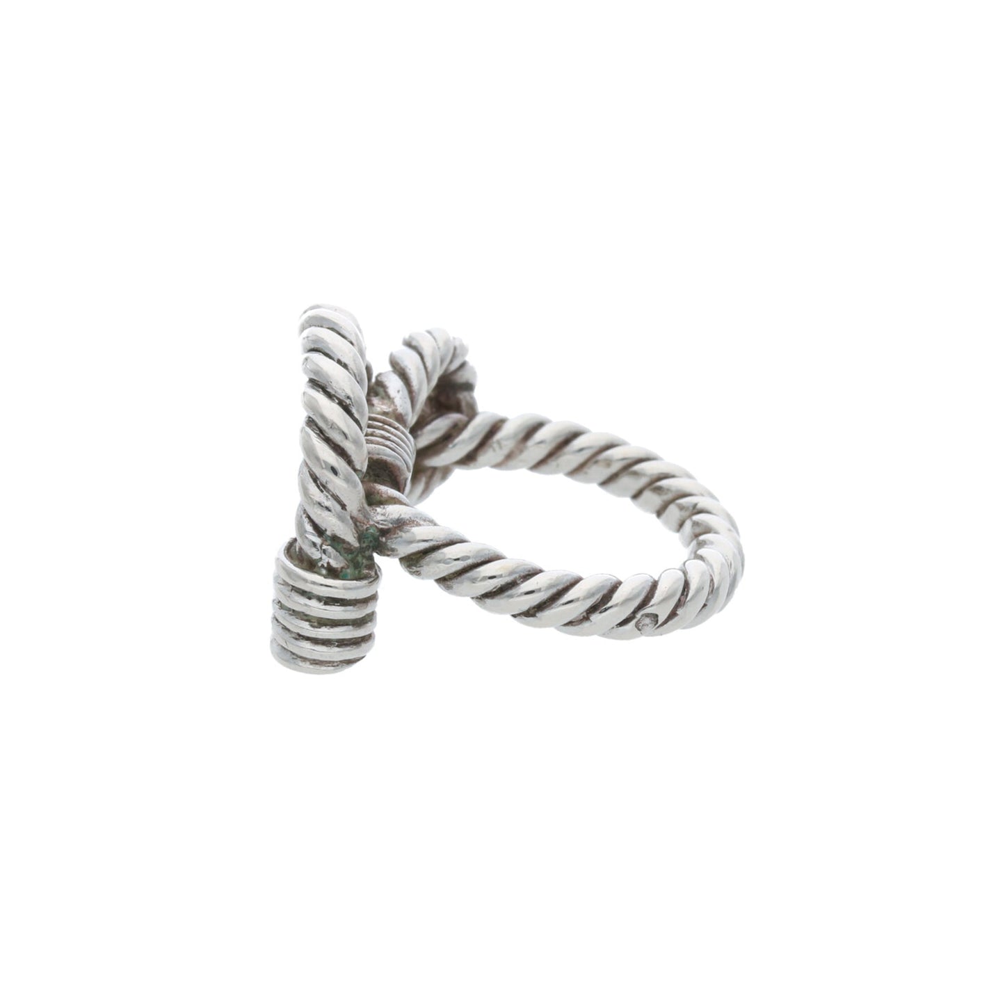 Hermes HERMÈS 1990s Silver Ring