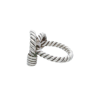 Hermes HERMÈS 1990s Silver Ring