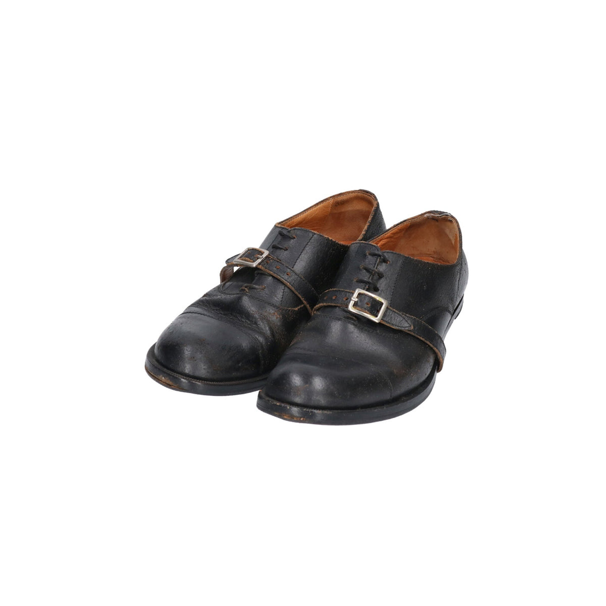 Maison Martin Margiela Black Leather Shoes Size 36