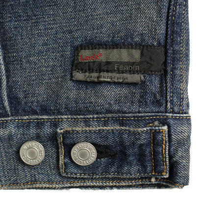 Levi's Fenom 2008 Denim Jacket Indigo Navy Size M