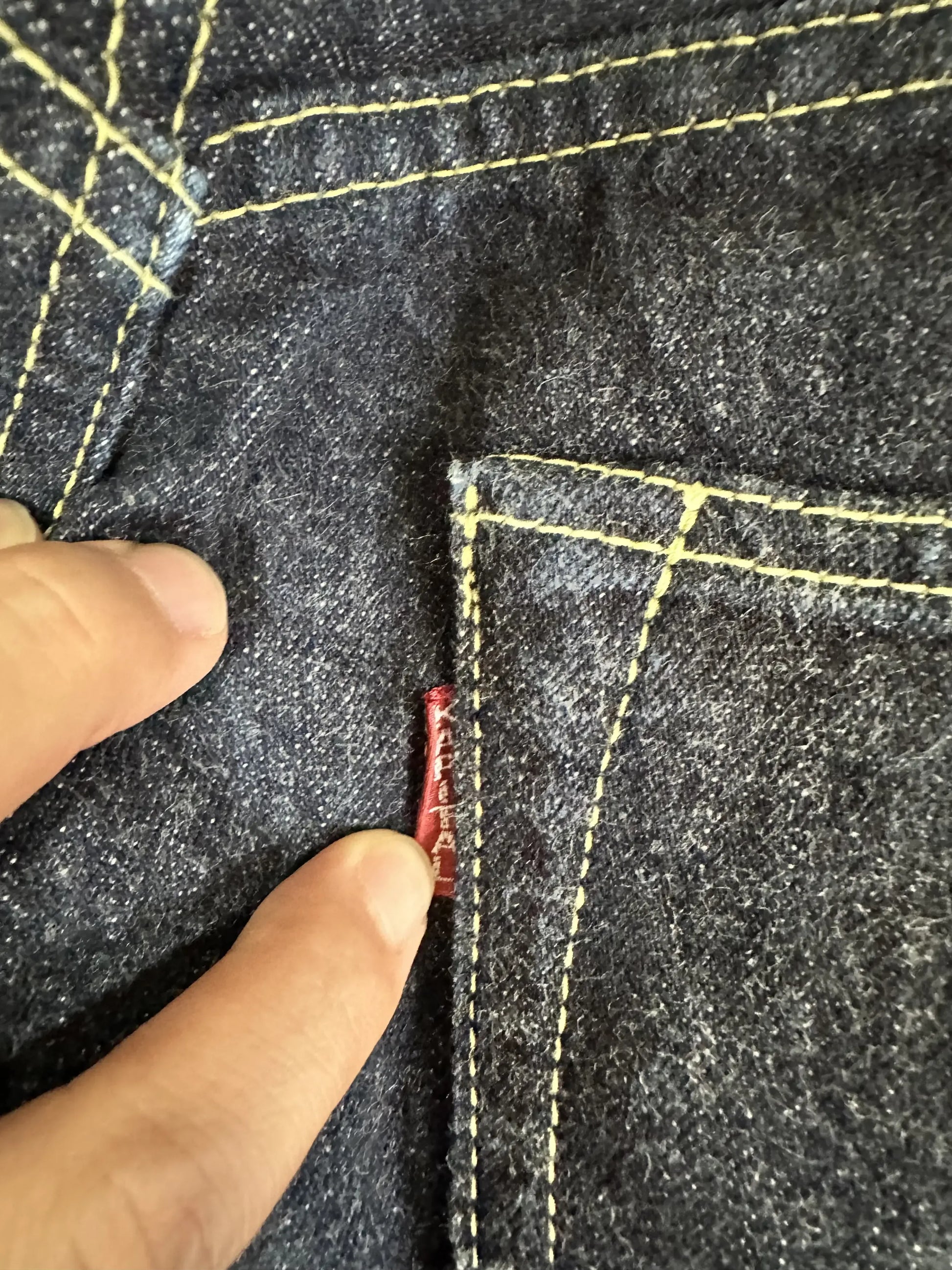 Kapital - KAPITAL Straight Denim Pants Indigo Size 27 M