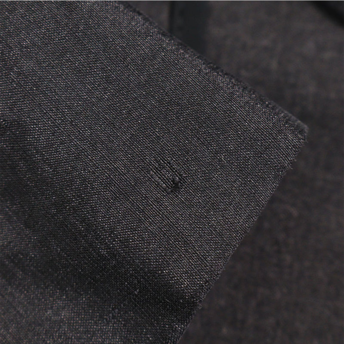 COMME des GARCONS 1980s Black Silk Jacket Size M