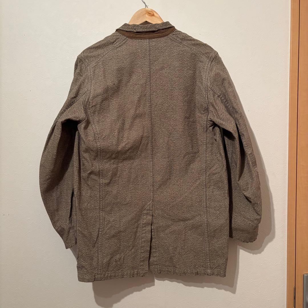 Vintage Kapital Outwear - KAPITAL KOUNTRY Soaked Coveralls Beige Size M - Authentic Archive