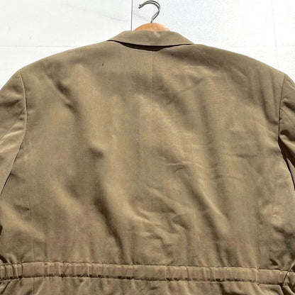 Vintage Comme des Garcons Outwear - COMME des GARÇONS HOMME PLUS 80s Double Breasted Jacket Beige Size L - Authentic Archive