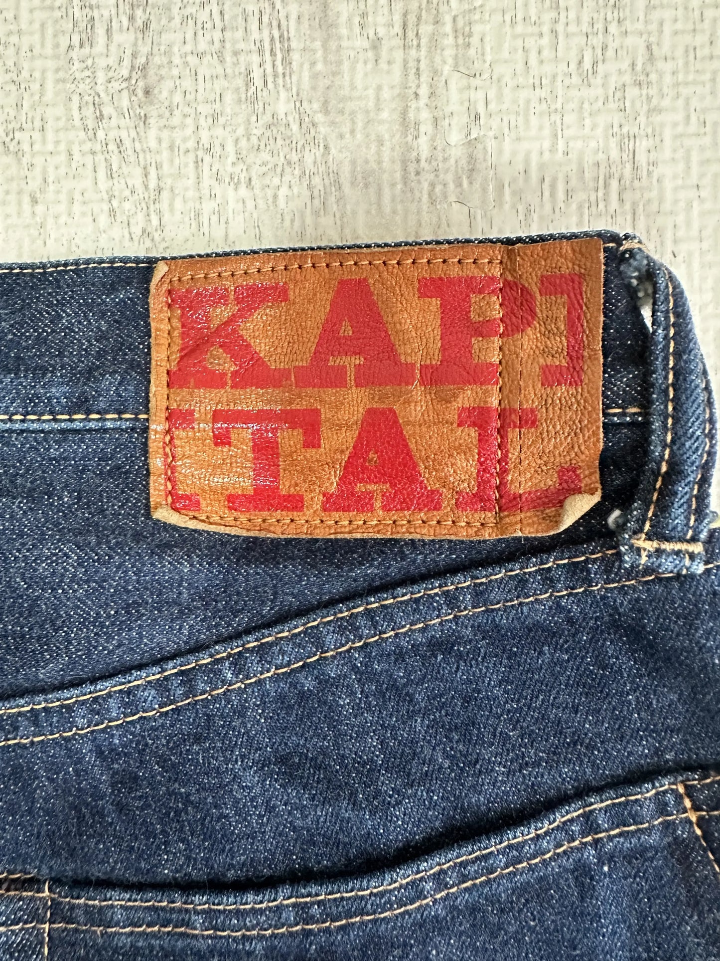Kapital - KAPITAL Selvedge Denim Pants Button Fly Indigo Size 30 M