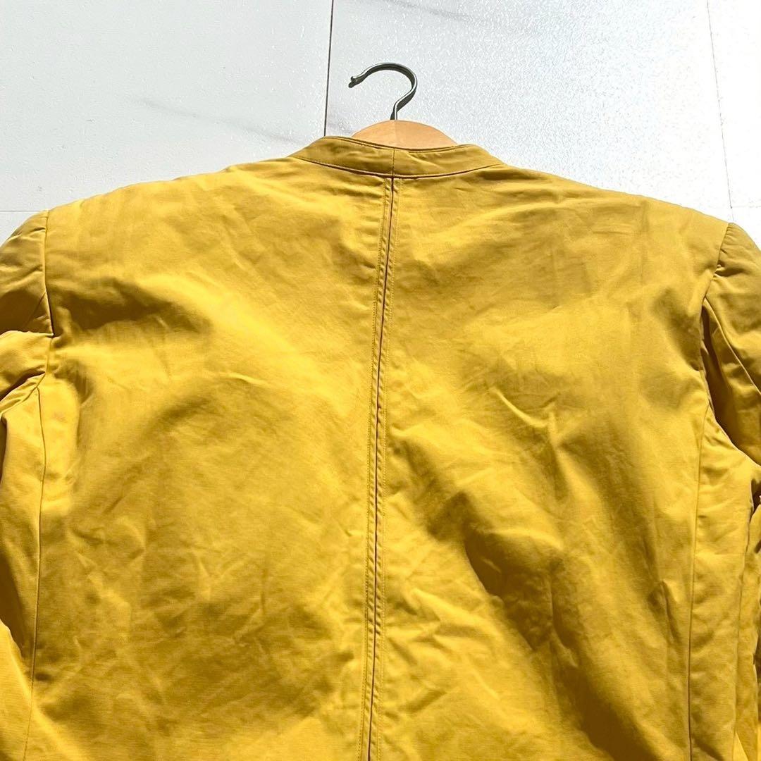 Vintage Issey Miyake Outwear - ISSEY MIYAKE MEN 90s Colorless Jacket Cotton Yellow Size L - Authentic Archive