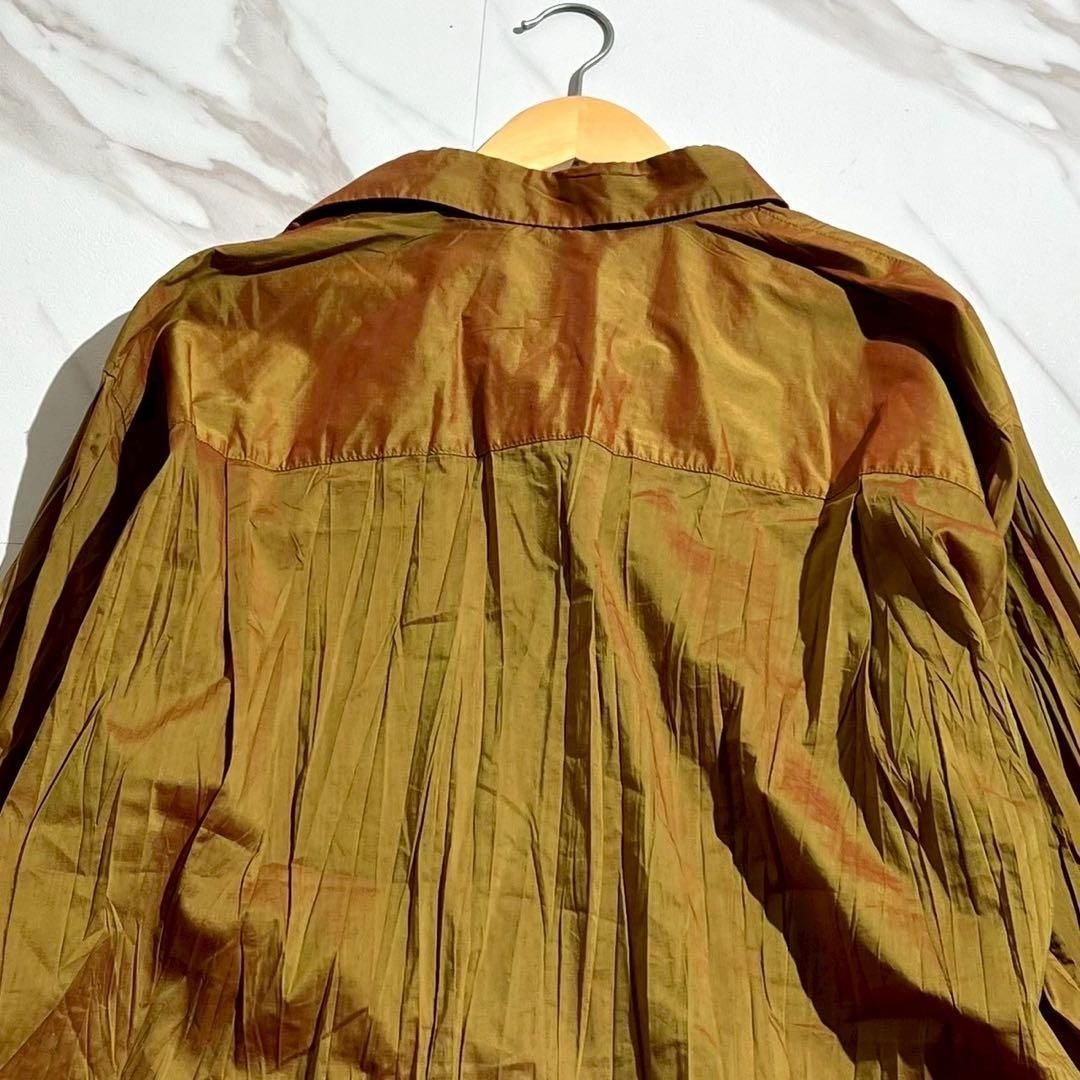 Issey Miyake - ISSEY MIYAKE 97SS Oversized Long Sleeve Shirt Iridescent Size L