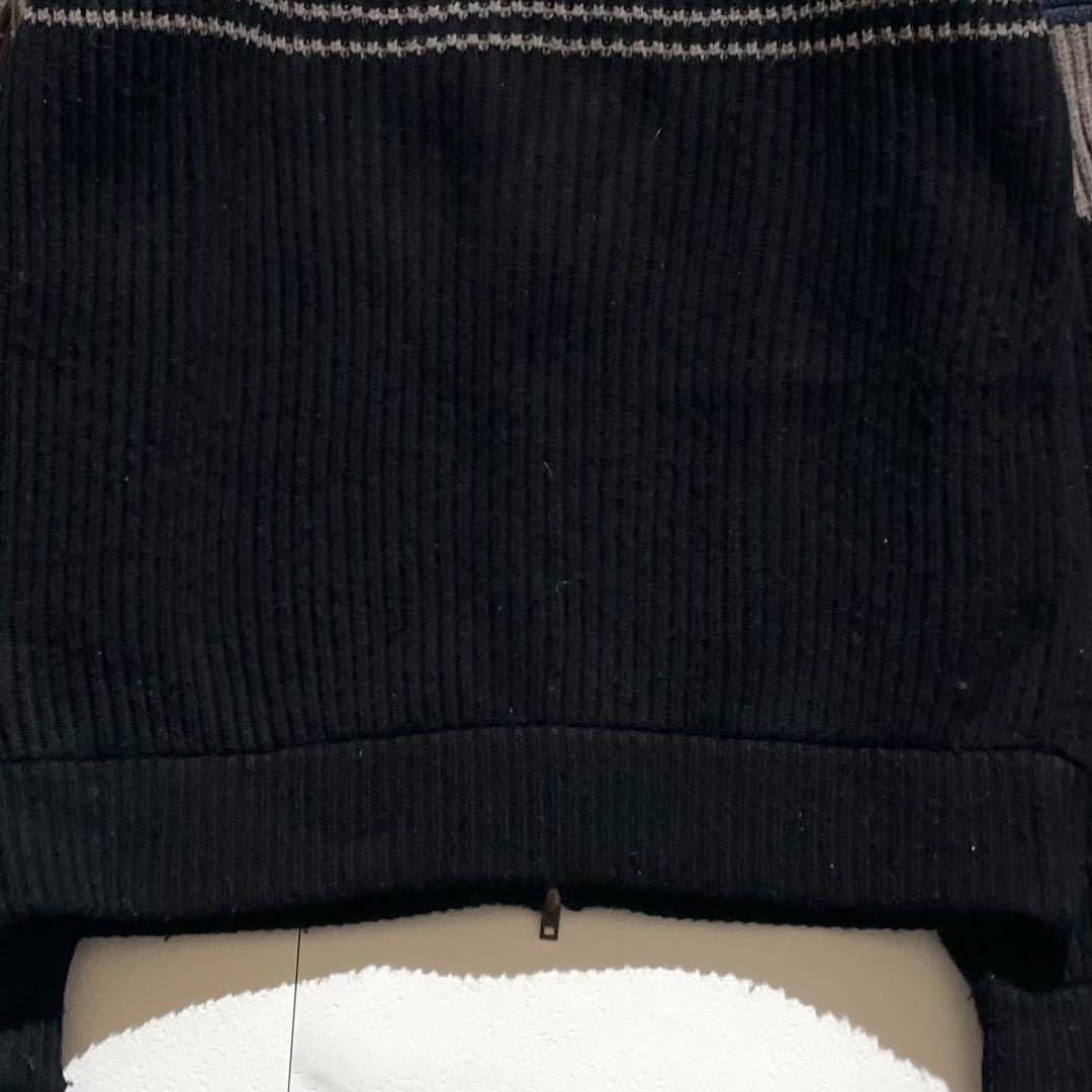 Vintage Maison Margiela Tops - Maison Martin Margiela 14AW Driver's Knit Zip Jacket Black Size M - Authentic Archive