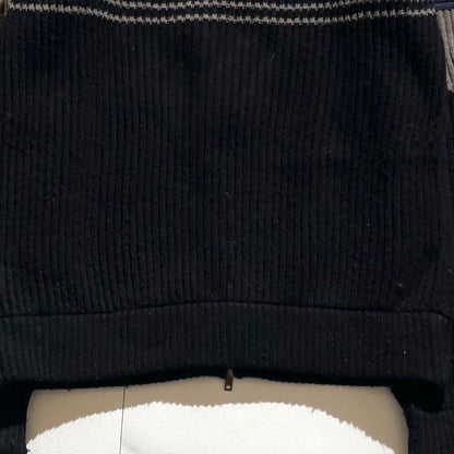 Vintage Maison Margiela Tops - Maison Martin Margiela 14AW Driver's Knit Zip Jacket Black Size M - Authentic Archive