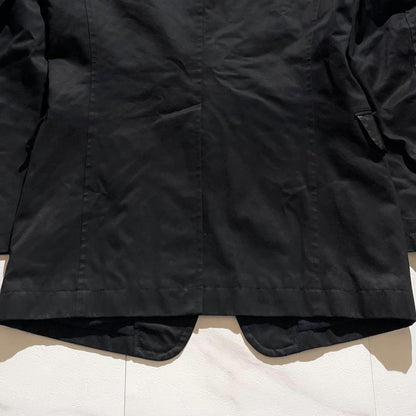Vintage Yohji Yamamoto Outwear - Y's for men Leather Jacket Cotton Black Size M - Authentic Archive