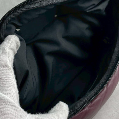 Vintage Maison Margiela Accessory - Maison Margiela 20AW GRAM SLAM Body Bag Bordeaux - Authentic Archive