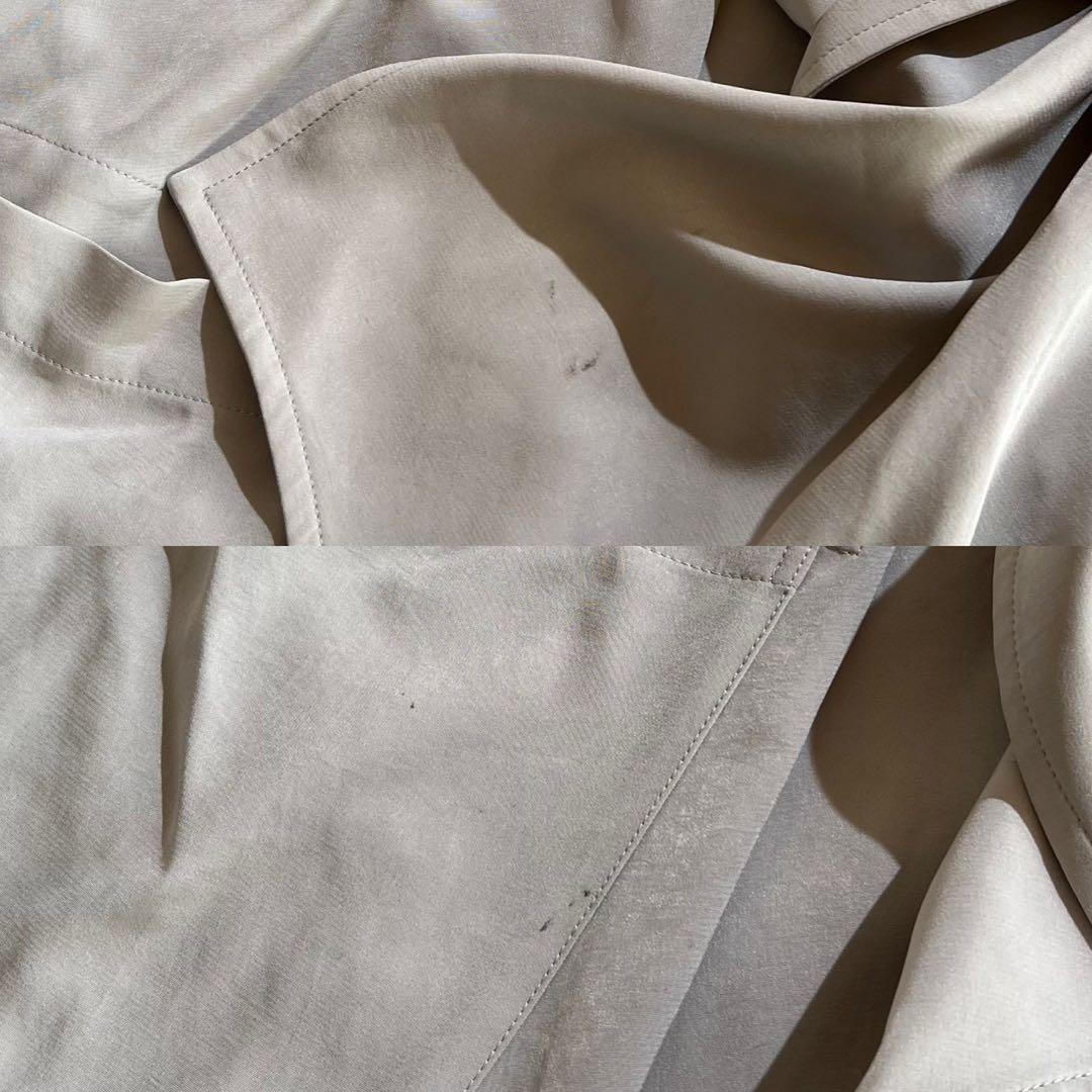 Vintage Yohji Yamamoto Outwear - Y's 22SS Oversized Long Coat Gray Size L - Authentic Archive