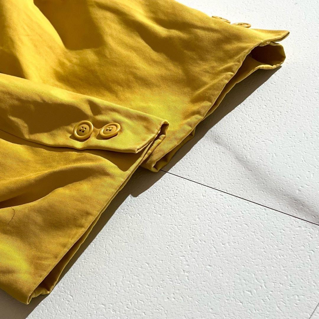 Vintage Issey Miyake Outwear - ISSEY MIYAKE MEN 90s Colorless Jacket Cotton Yellow Size L - Authentic Archive