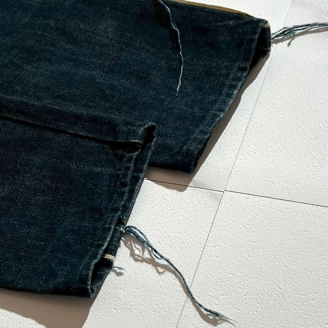 Vintage Yohji Yamamoto Bottoms - Yohji Yamamoto POUR HOMME 15SS Straight Denim Pants Indigo Size 2 - Authentic Archive