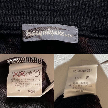 Vintage Issey Miyake Tops - ISSEY MIYAKE MEN 80s Oversized Long Sleeve Knit Sweater Red Size XL - Authentic Archive