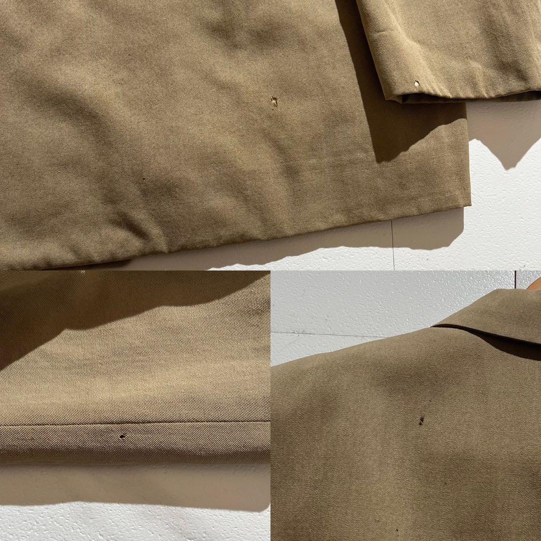 Vintage Comme des Garcons Outwear - COMME des GARÇONS HOMME PLUS 80s Double Breasted Jacket Beige Size L - Authentic Archive