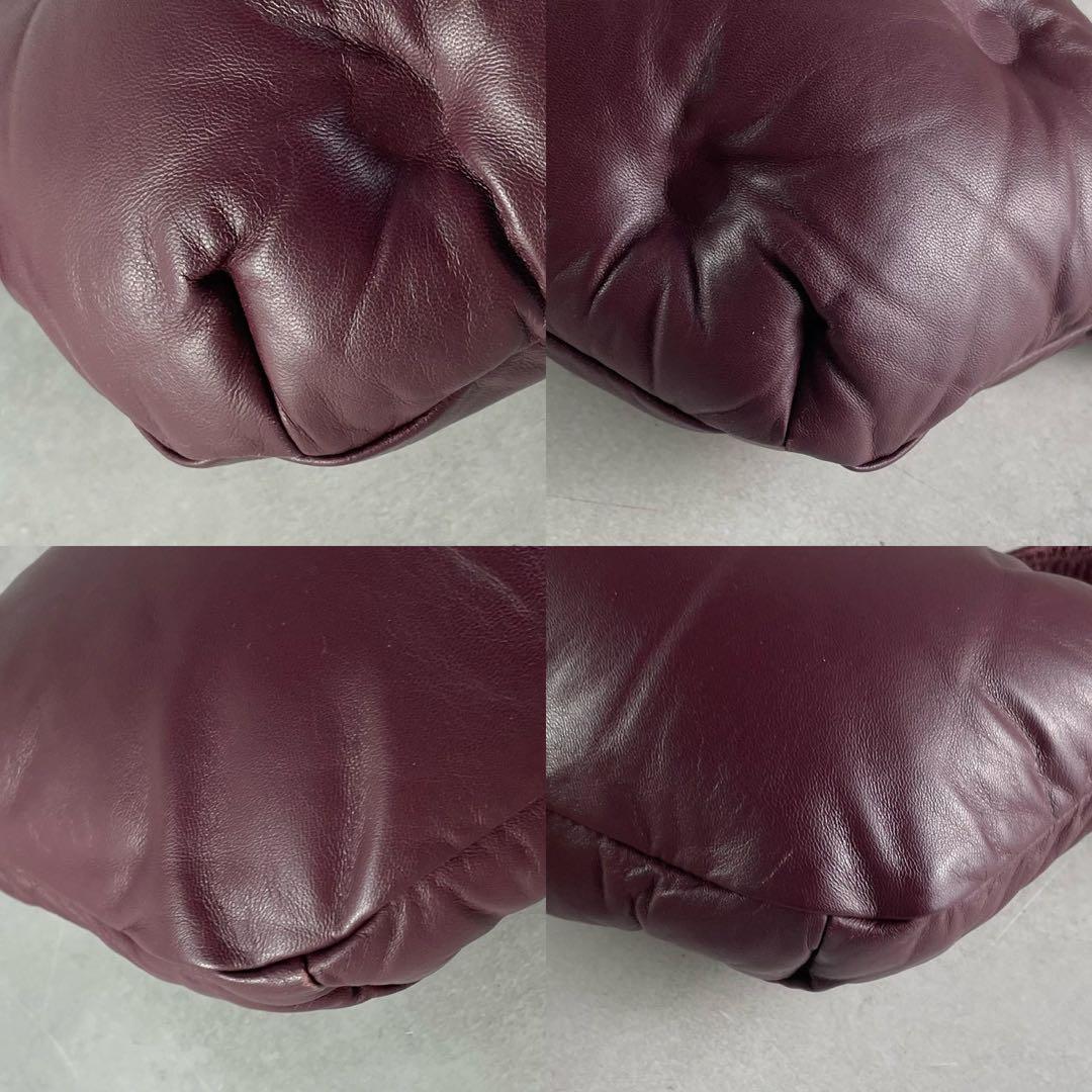 Vintage Maison Margiela Accessory - Maison Margiela 20AW GRAM SLAM Body Bag Bordeaux - Authentic Archive