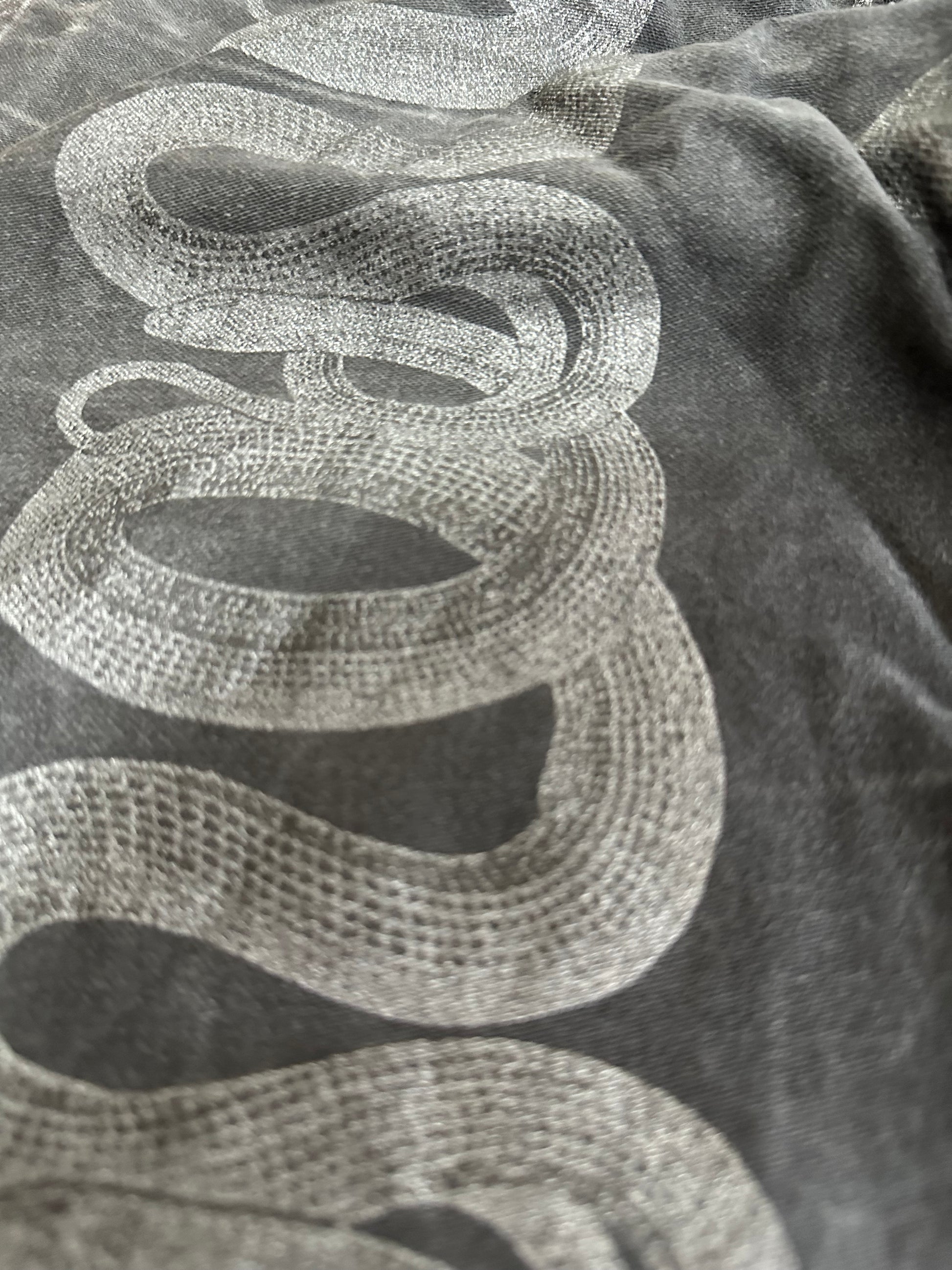 Hysteric Glamour - Hysteric Glamour Snake Loop skinny denim pants black size 28