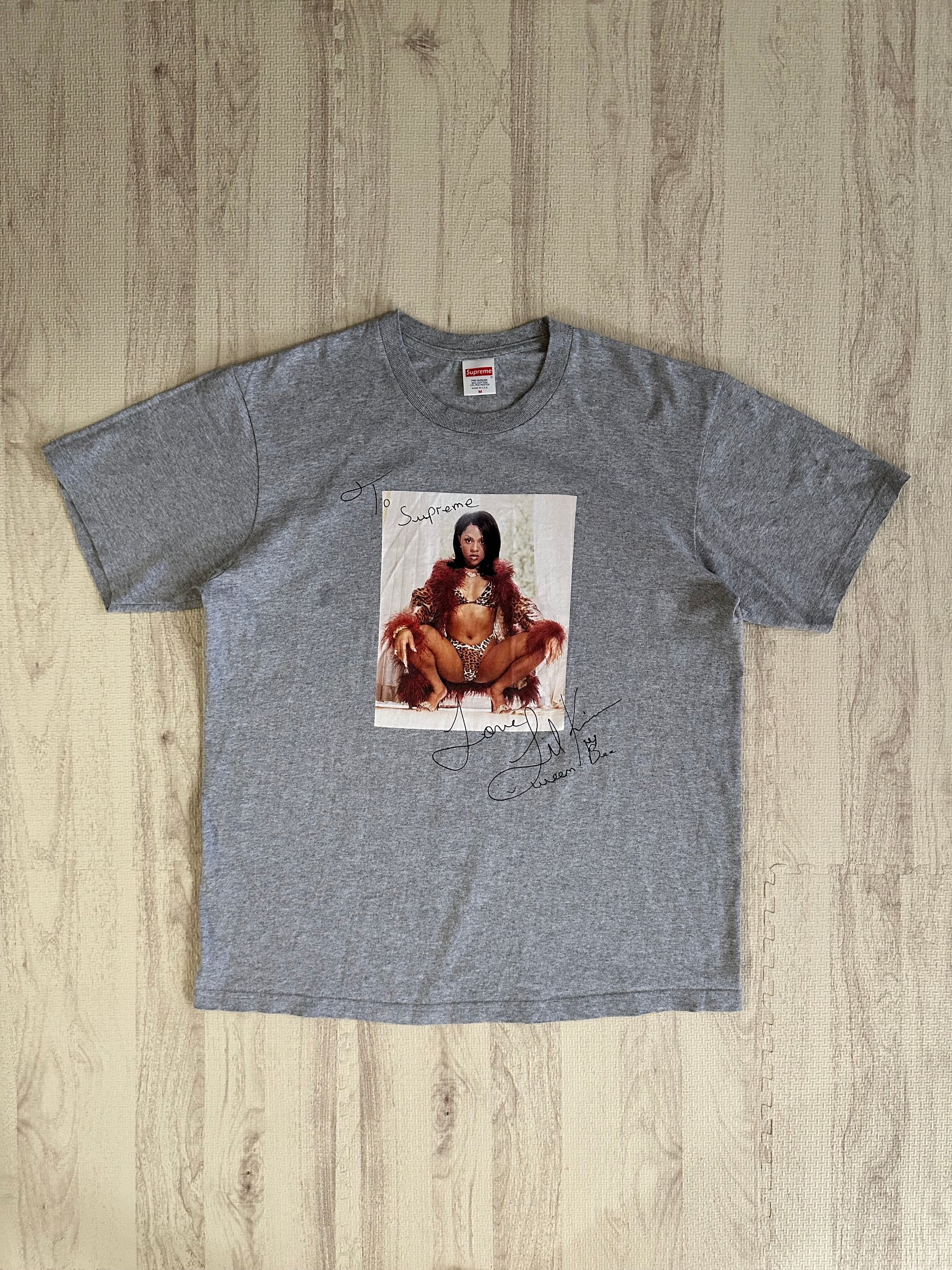Supreme - Supreme Lil Kim Tee Gray Size M