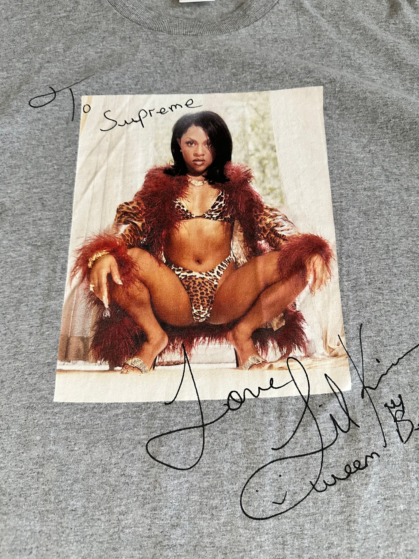 Supreme - Supreme Lil Kim Tee Gray Size M