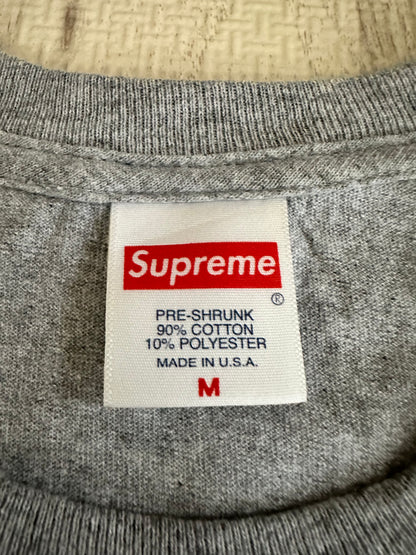 Vintage Supreme Tops - Supreme Lil Kim Tee Gray Size M - Authentic Archive