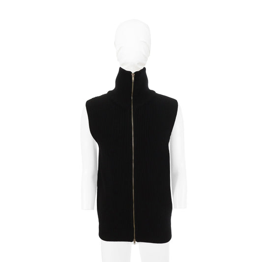 Maison Martin Margiela ⑩ Wool Vest Black Size L