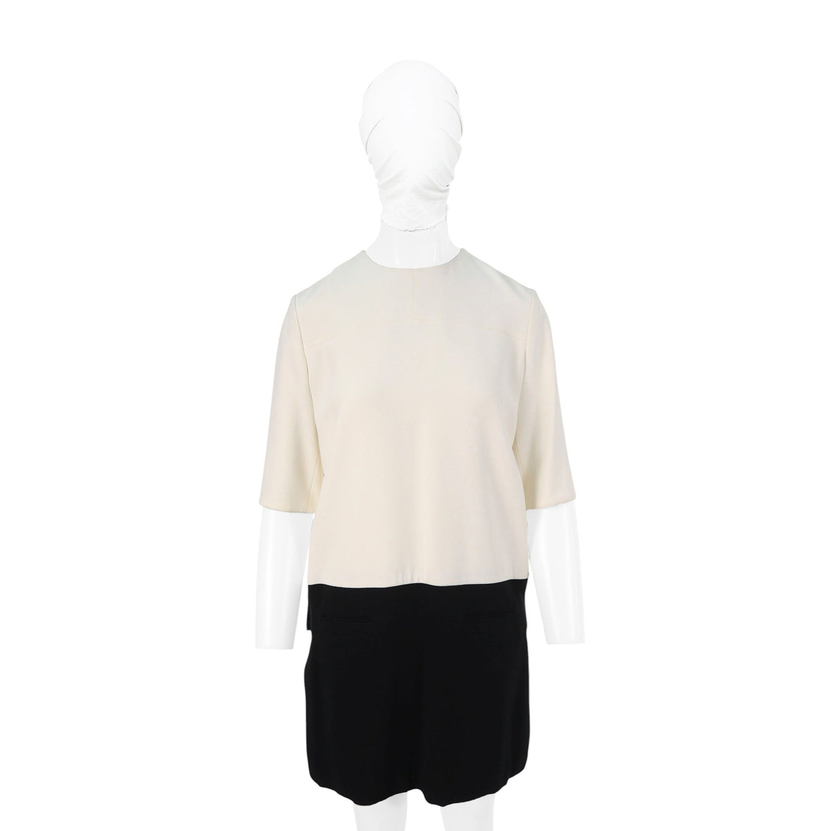 Celine CÉLINE by Phoebe Philo Rayon Silk Dress White Size 40