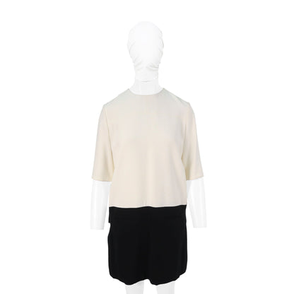 Celine CÉLINE by Phoebe Philo Rayon Silk Dress White Size 40