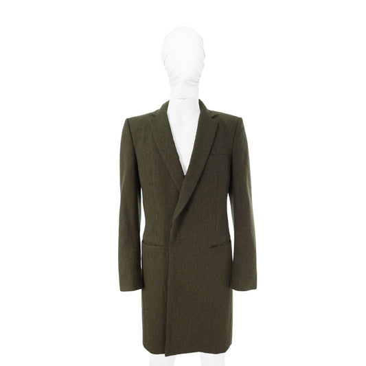 NUMBER (N)INE 2004 A/W Wool Blend Coat Olive Size 3