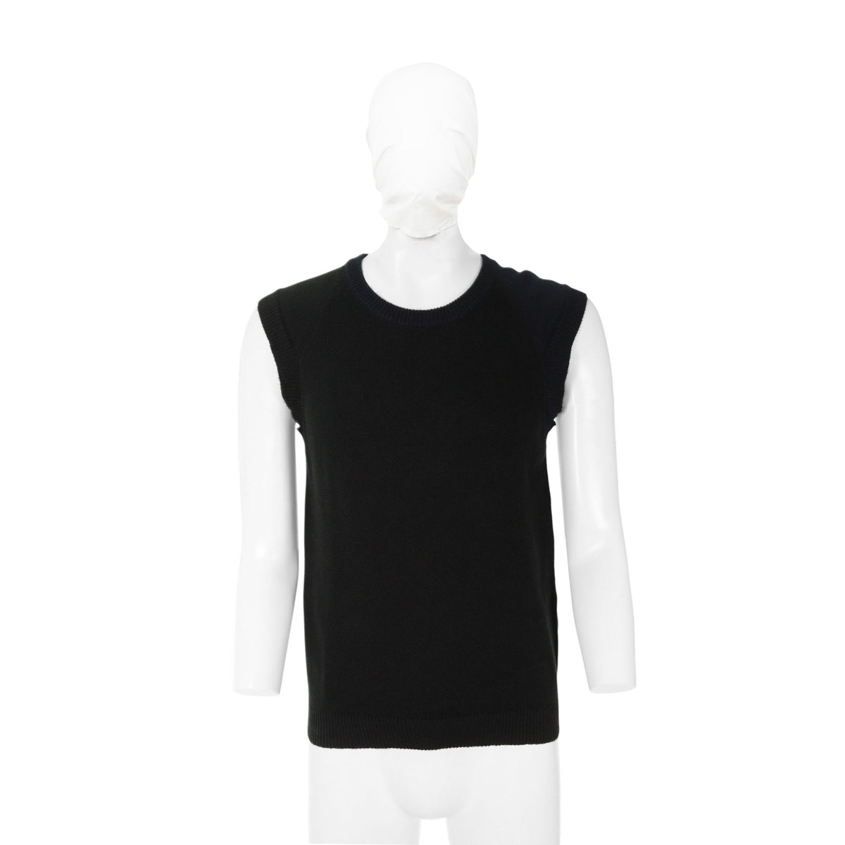 Maison Martin Margiela 2000 S/S Dark Navy Cotton Wool Vest