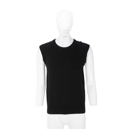 Maison Martin Margiela 2000 S/S Dark Navy Cotton Wool Vest
