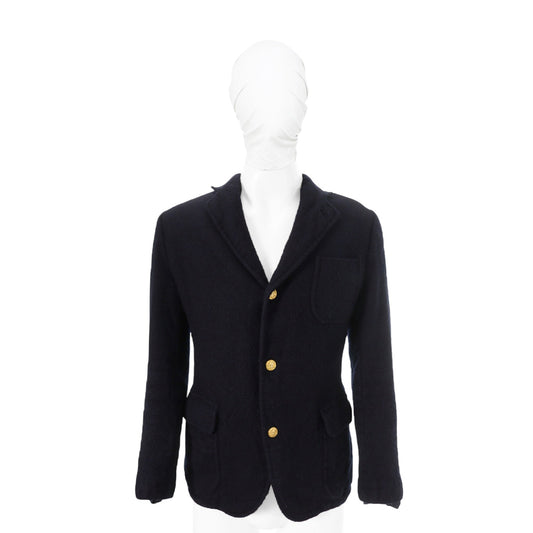 eYe JUNYA WATANABE MAN 2011 A/W Wool Coat Navy Gold Size M