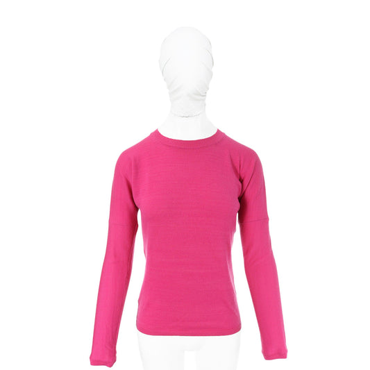 COMME des GARCONS 2012AW Pink Wool Sweater Size S