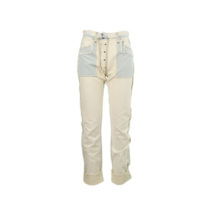 Maison Martin Margiela ⓪ Cotton Denim White Indigo Size 2