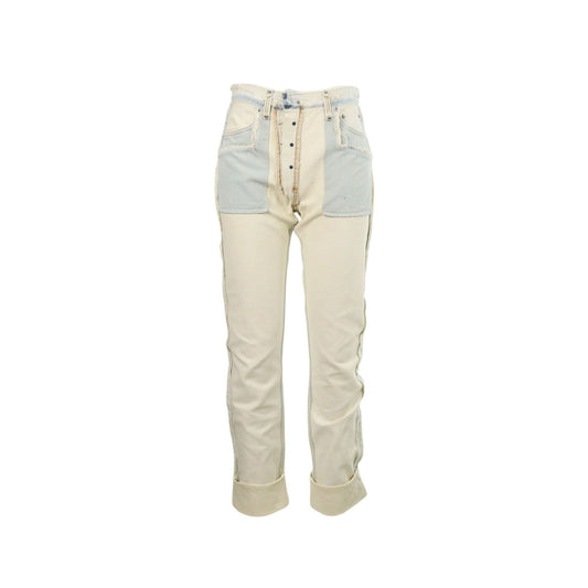 Maison Martin Margiela ⓪ Cotton Denim White Indigo Size 2